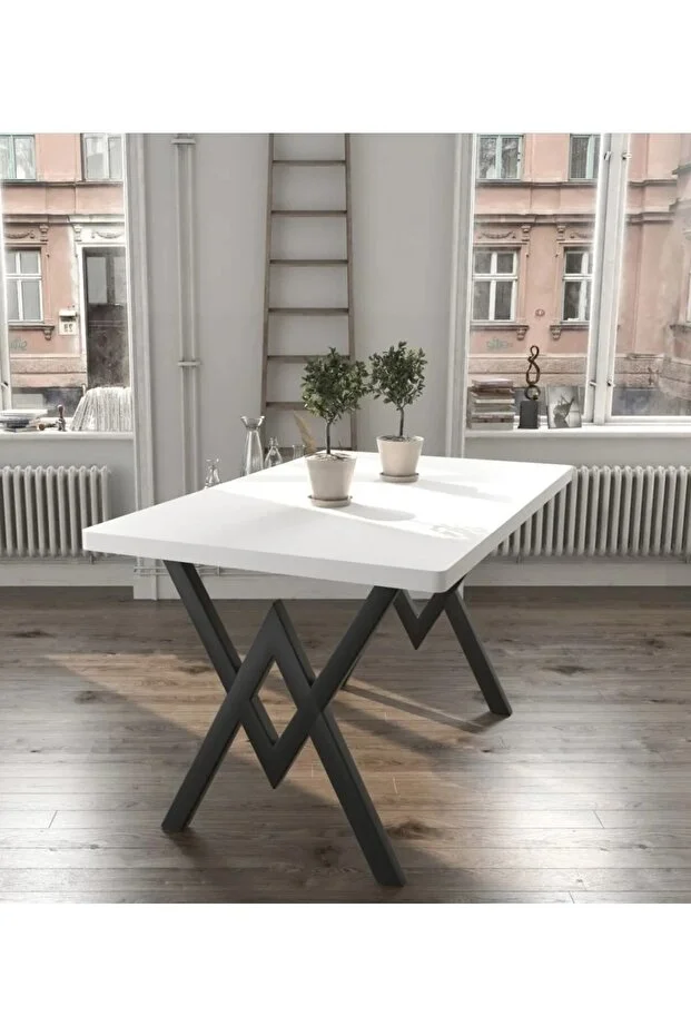 80x140 Alara Mutfak Masası Yemek Masası Balkon Masası Cafe Masası 5